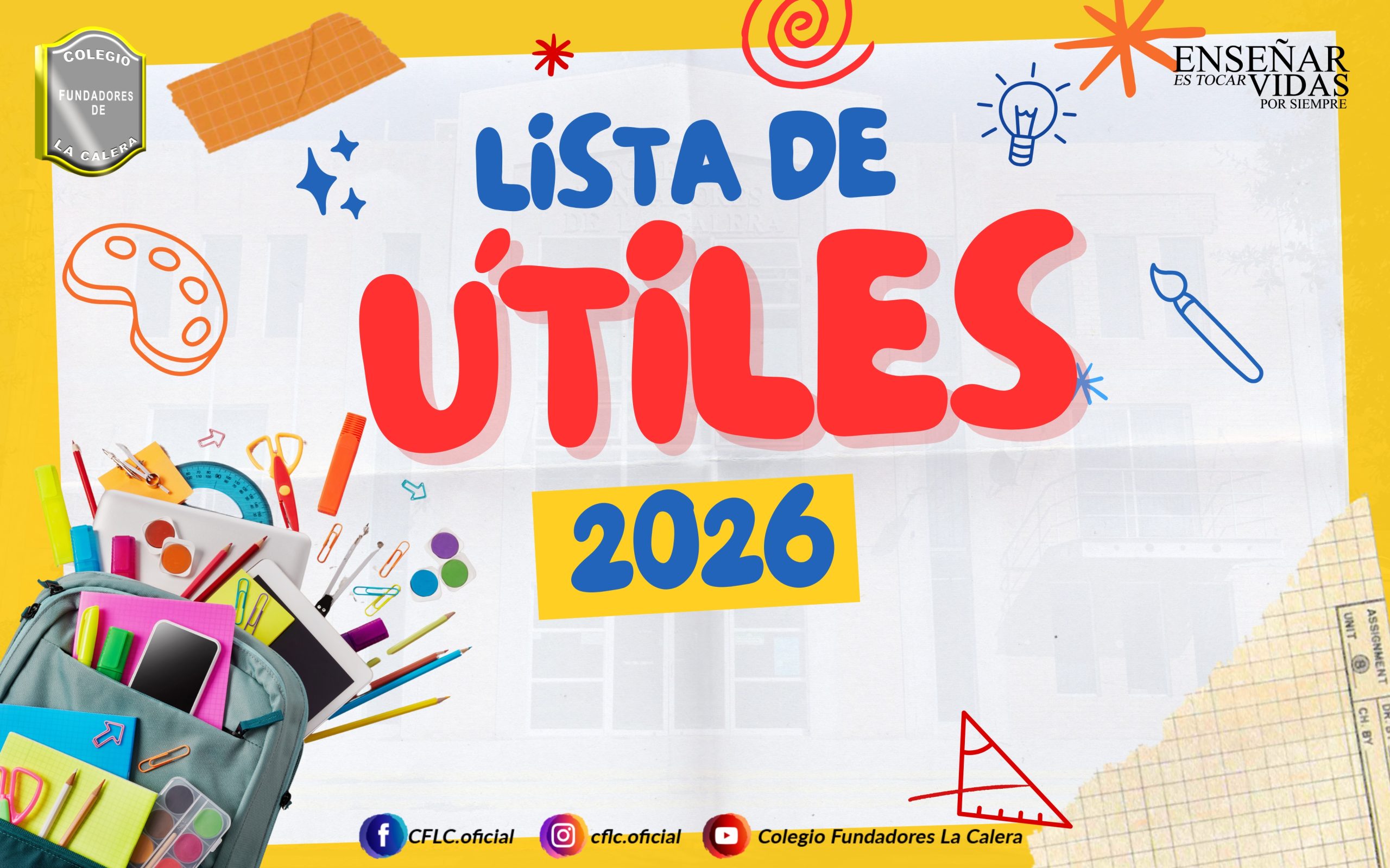 Lista de Útiles 2026
